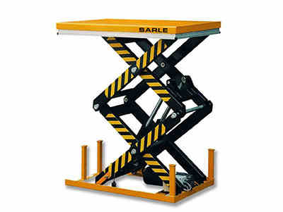 双剪式固定升降平台(内置