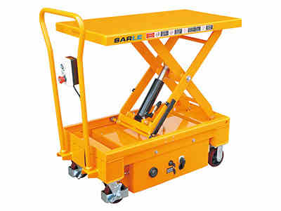 单剪电动平台车