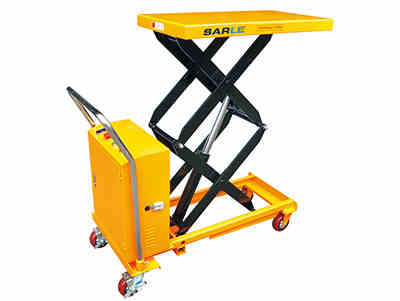 双剪电动平台车